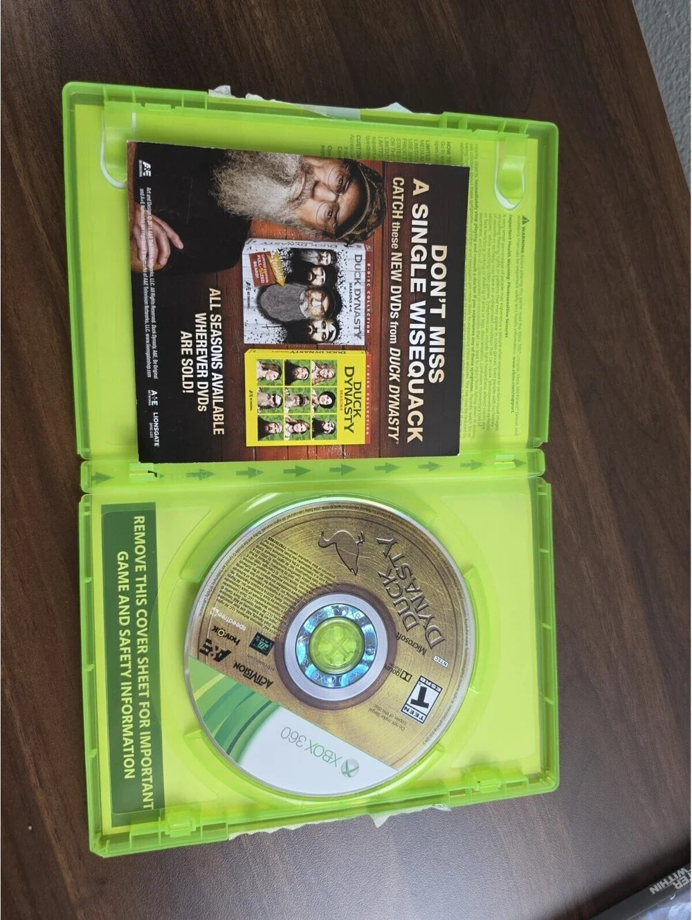 Activision Duck Dynasty Xbox 360 T 2014 Xbox Live Action Adventure NTSC-U/C